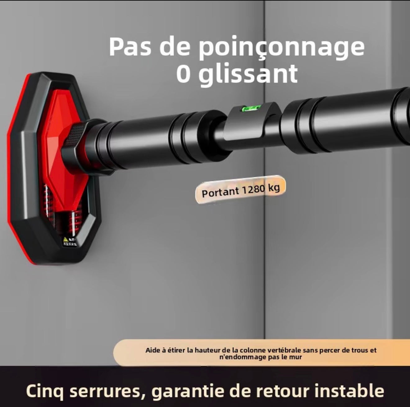 Barre de traction murale